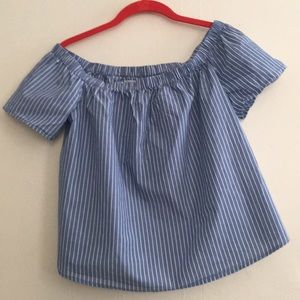 Off the shoulder top